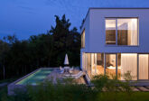 Architekturfotografie: Wohnhaus mit Pool, Leonberg