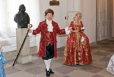 Schlossführung mit kostümierten Teilnehmern